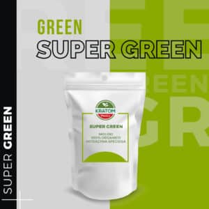 Optimiza y aumenta la energía con el kratom Super Green