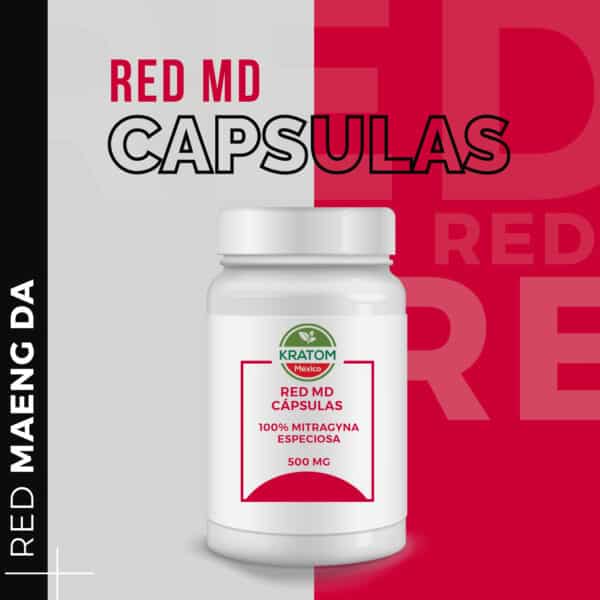 Compra Cápsulas de Maeng Da Rojo en México - Kratom México